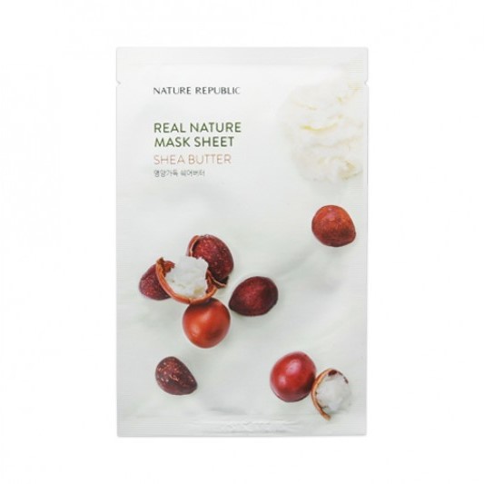 NATURE REPUBLIC - Real Nature Sheet Mask - Shea Butter - 1pc