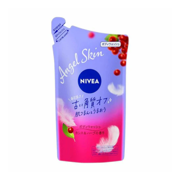 NIVEA Japan - Angel Skin Body Wash Blackcurrant & Herb Scent Refill - 360ml 57897