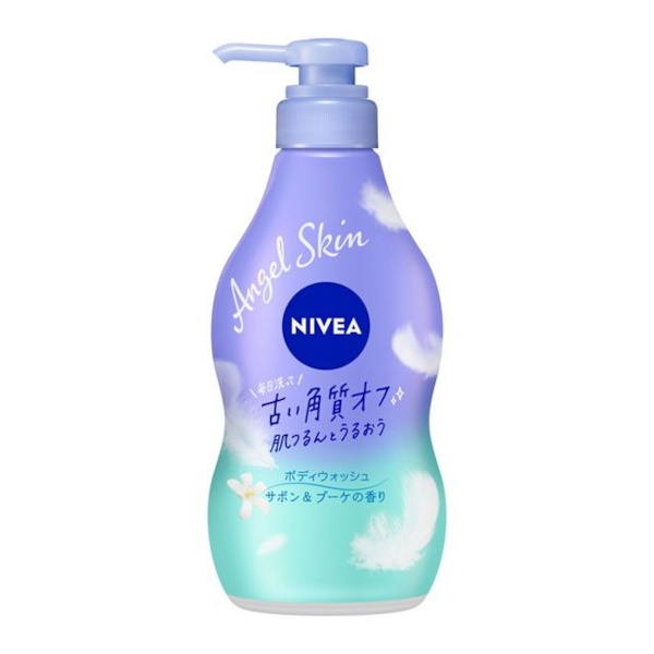 NIVEA Japan - Angel Skin Body Wash Savon & Bouquet Scent - 480ml 57902