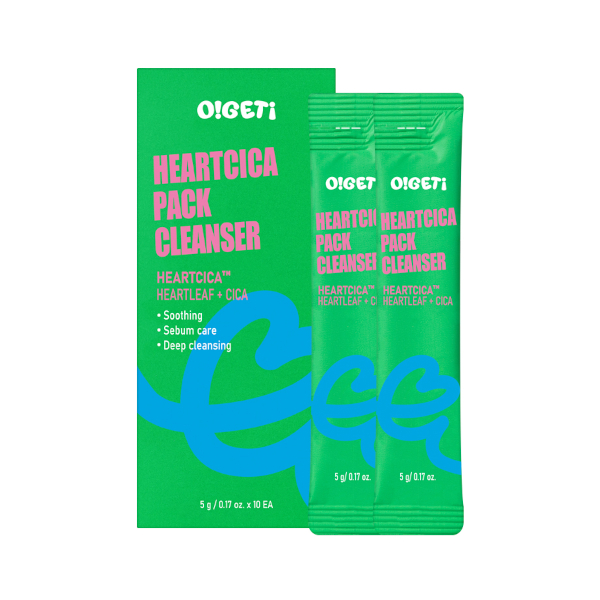 O!GETi - Heartlcica Pack Cleanser - 10pcs