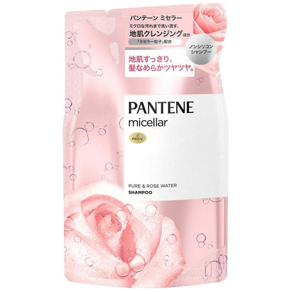 Pantene Japan - Micellar Pure & Rose Water Shampoo Refill - 350ml 60681