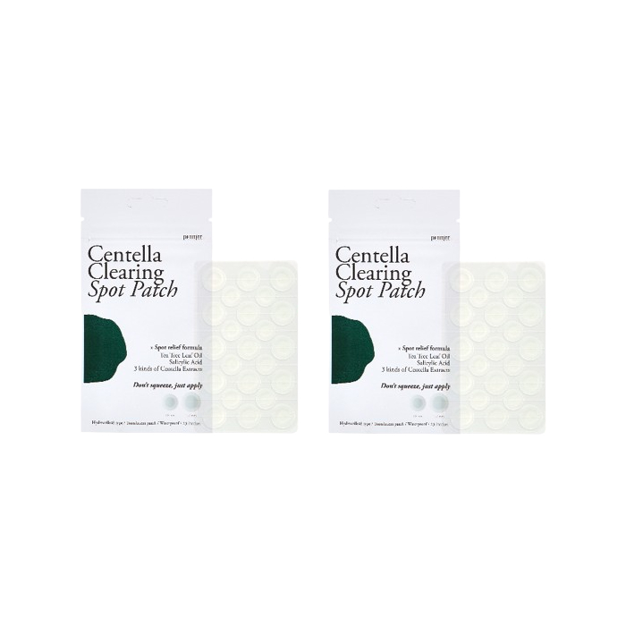 PETITFEE Centella Clearing Spot Patch - 23patches (2ea) Set 53924