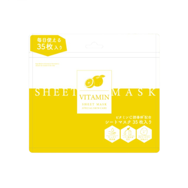 Picomonte - Vitamin Sheet Mask - 35 pcs