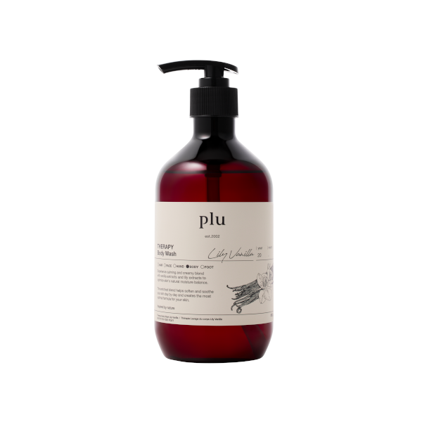 plu - Therapy Body Wash - 500g - Lily Vanilla 57940