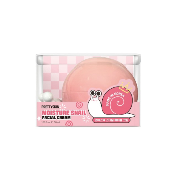PRETTYSKIN - Moisture Snail Facial Cream - 50ml 7325