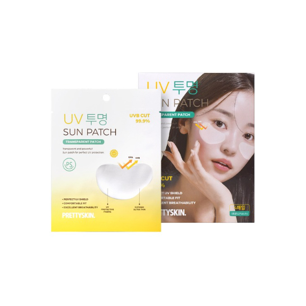 PRETTYSKIN - UV Transparent Sun Patch - 2 Patch x 4ea 87183