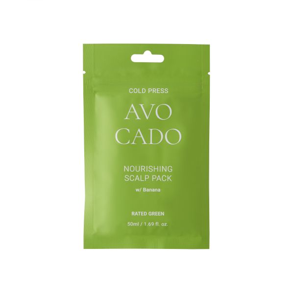 Rated Green - Avocado Nourishing Scalp Pack W. Banana - 50ml 60007