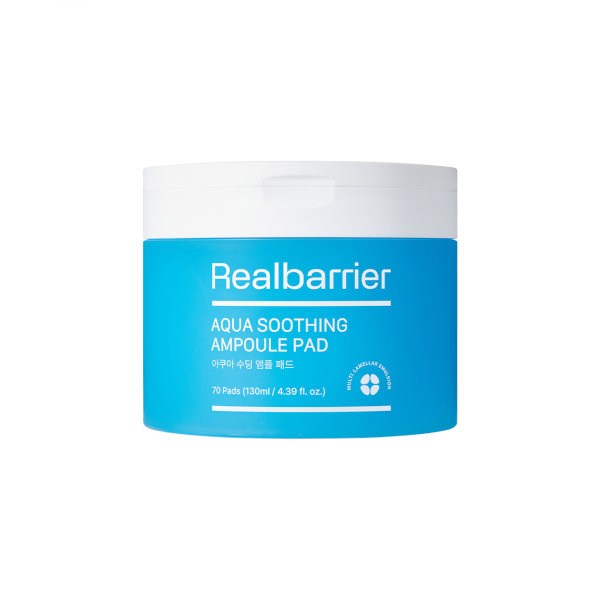 Real Barrier - Aqua Soothing Ampoule Pad - 130ml/70pads 13191