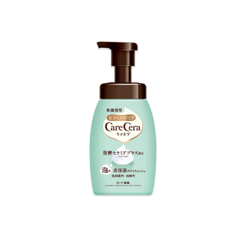 Rohto Mentholatum - Care Cera High Moisturizing Foam Body Wash - 450ml 57877