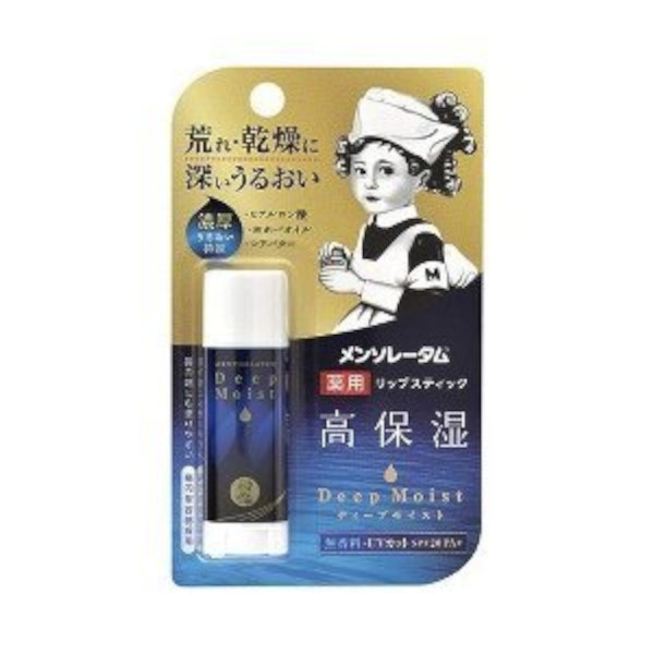 Rohto Mentholatum - Deep Moist Lip Balm SPF20 PA+ - 4.5g - Fragrance Free