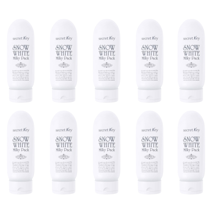Secret Key - Snow White Milky Pack - 200g (10ea) Set