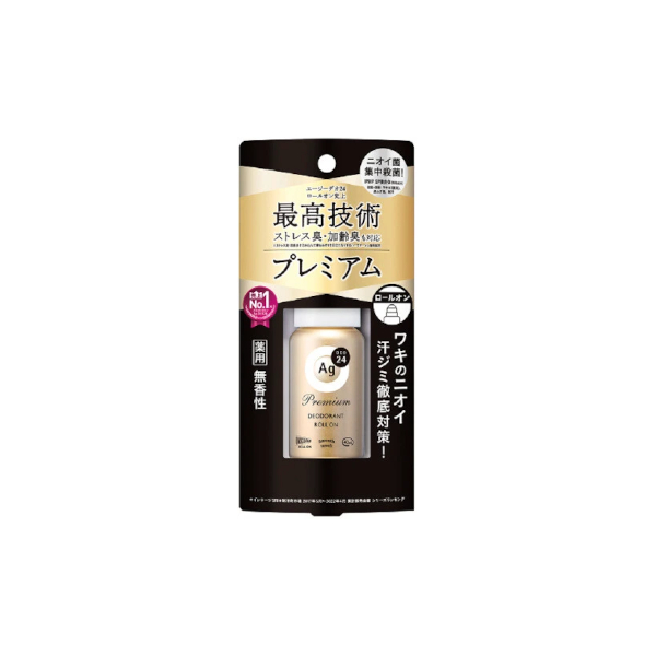 Shiseido - Ag Deo 24 Premium Deodorant Roll-on - 40g - Unscented 58158