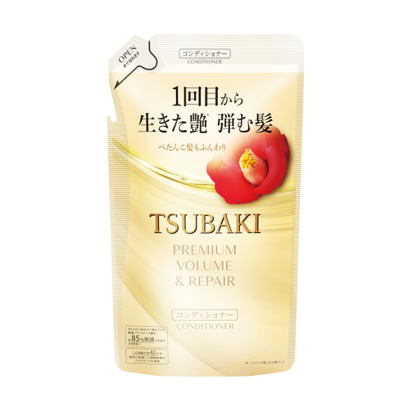 Shiseido - Tsubaki Premium Volume & Repair Conditioner Refill - 300ml 58955