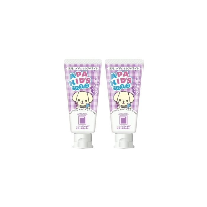 APAGARD - Apa-Kids Toothpaste Grape - 60g (2ea) Set