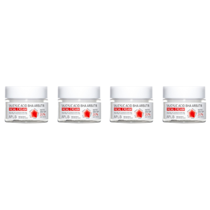 APLB - Salicylic Acid BHA Arbutin Facial Cream - 55ml (4ea) Set