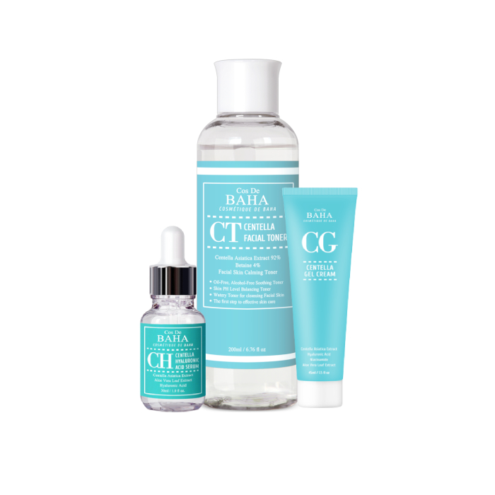 Cos De BAHA - Centella Combination Skin Set 49613