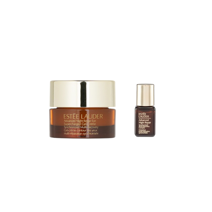 Estee Lauder - Advanced Night Repair Eye Supercharged Gel-Cr?me - 5ml (1ea) + Serum Synchronized Multi-Recovery Complex - 7ml... 50223