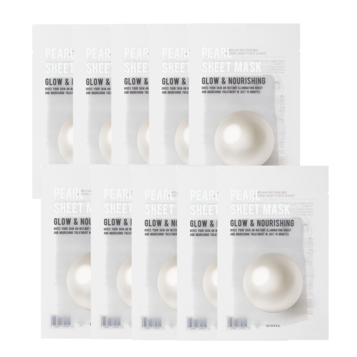 EUNYUL - Purity Pearl Sheet Mask - 10pcs set 89314