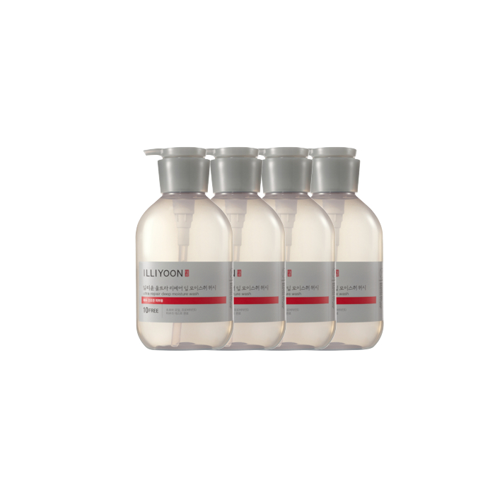 ILLIYOON Ultra Repair Moisture Wash- 500ml (4ea) Set 50707