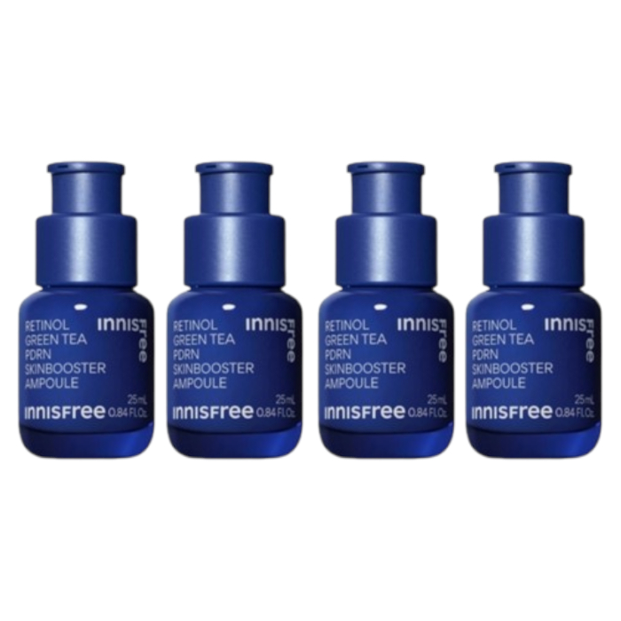 innisfree - Retinol Green Tea PDRN Skin Booster Ampoule - 25ml (4ea)