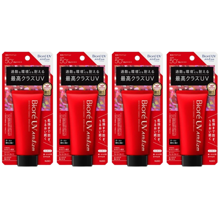 Kao - Biore Athlizm Skin Protect Essence SPF 50+ PA++++ - 70g (4ea) Set