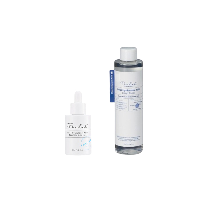 THE LAB by blanc doux - Oligo Hyaluronic Acid Deep Toner - 200ml (1ea) + Oligo Hyaluronic Acid Boosting Ampoule - 30ml (1ea) Set 51875
