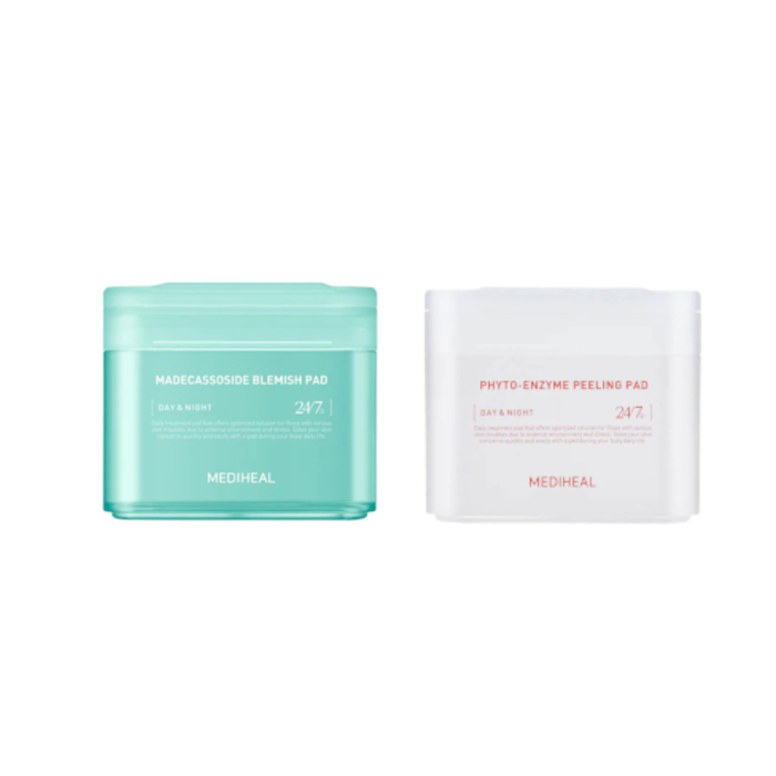 Mediheal - Madecassoside Blemish Pad - 100ea (1ea) + Phyto-Enzyme Peeling Pad - 90ea (1ea) Set 52246