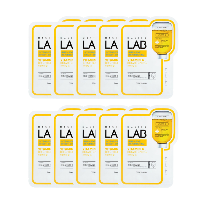 TONYMOLY - Master Lab Real Mask Sheet - Vitamin C - 1pc (10ea) Set 55158