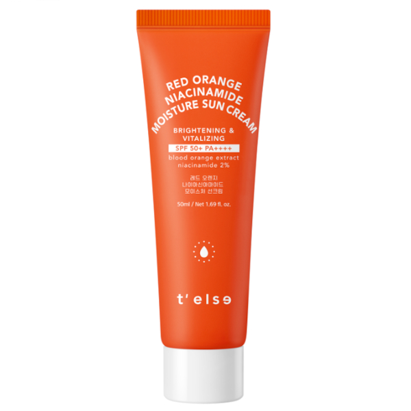 T'else - Red Orange Niacinamide Moisture Sun Cream SPF 50+ PA++++ - 50ml 28954