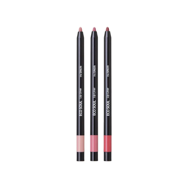 The Saem Eco Soul Lip Liner - 0.45g - PK01 Rose Garden