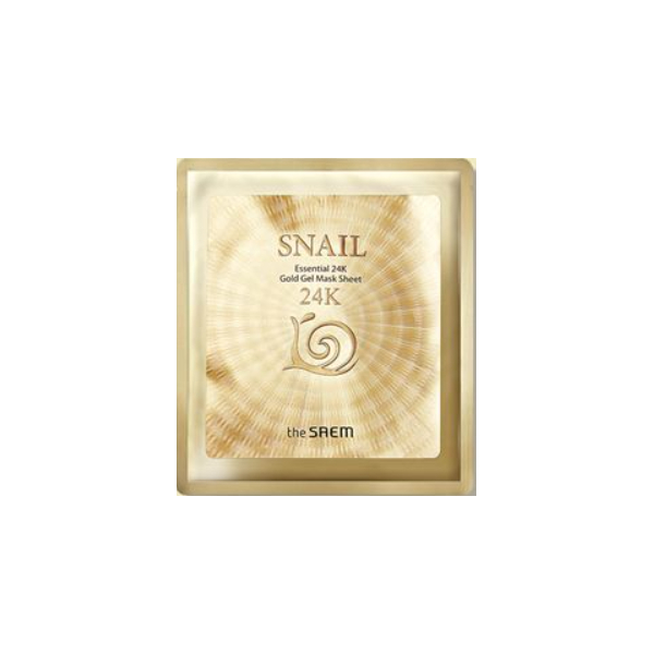 The Saem - Snail Essential 24K Gold Gel Mask Sheet - 30g 20335