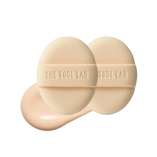 THE TOOL LAB - Long-lasting Cover Puff - 2ea - Regular 93539