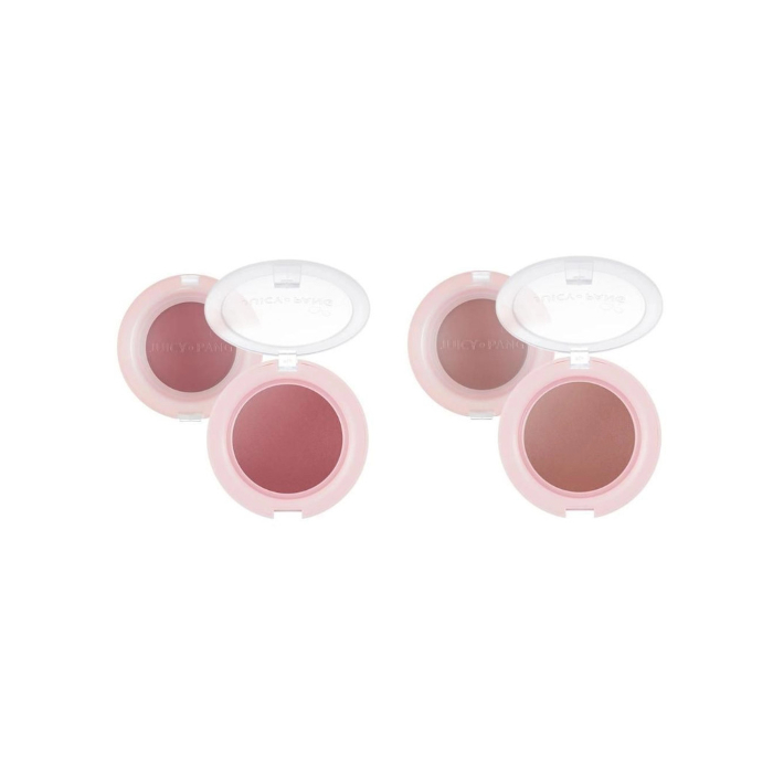 A'PIEU - Juicy-Pang Jelly Blusher - 4.8g - RD01 Apple (1ea) + BE02 Fig (1ea) Set 55431