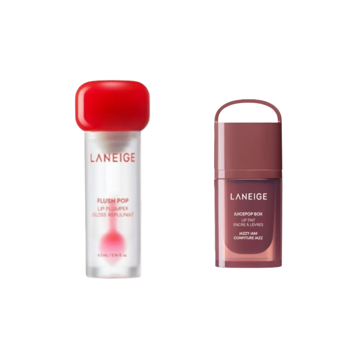 Shop LANEIGE - Flush Pop Lip Plumper - 4.2ml X Juicepop Box Lip Tint ...