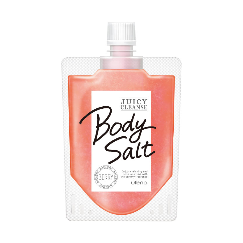 Utena - Juicy Cleanse Body Salt Scrub - Berry/300g 58525
