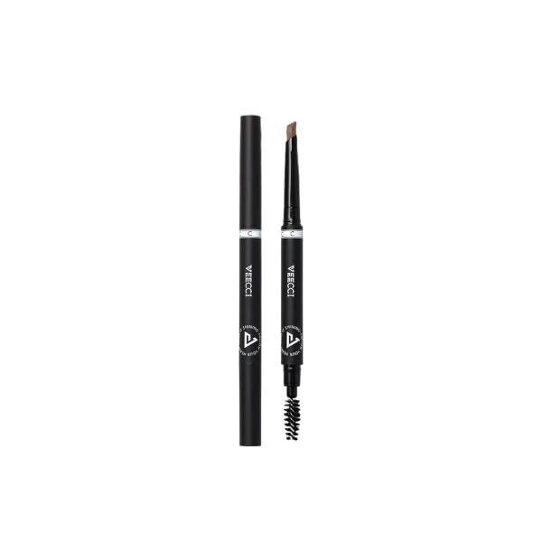VEECCI - Diamond-shaped Waterproof Long-Lasting Eyebrow Pencil - 0.18g - 04# Deep Coffee