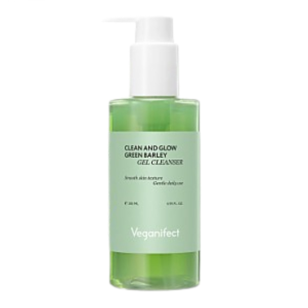 Shop Veganifect - Clean and Glow Green Barley Gel Cleanser - 205ml | STYLEVANA