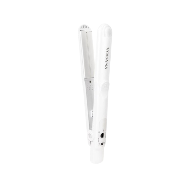 VODANA - Soft Bar Flat Iron Free Volt (100-240V) - 1pc - White Gray 59153