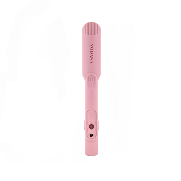 VODANA - Twin Softbar Wide Flat Iron 1.5inch (100-240V) - 1pc - Milk Tea Rose 59207