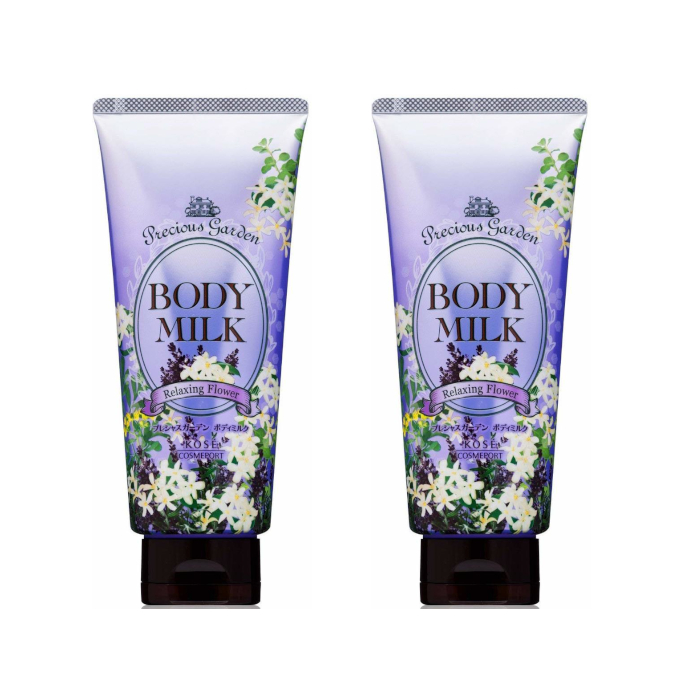 Kose - Precious Garden Body Milk - Relaxing Flower - 200g (2ea) Set
