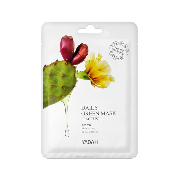 YADAH - Daily Green Mask - Cactus - 25ml X 1pc 21455