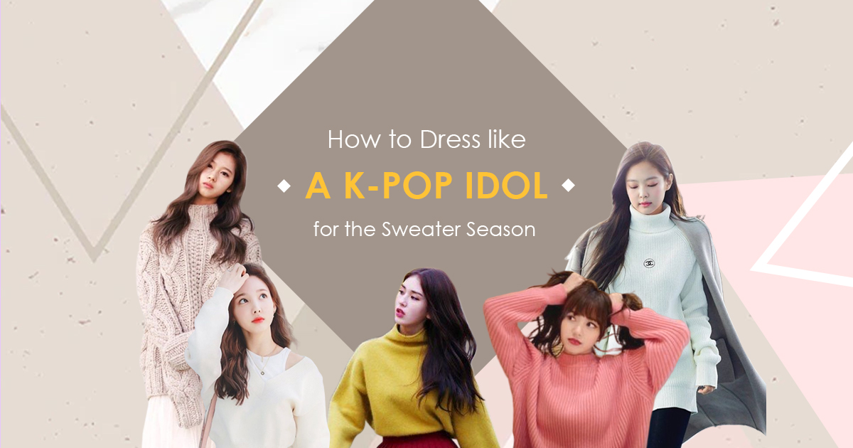 How to Dress Like a K-pop Idol for the Sweater Season