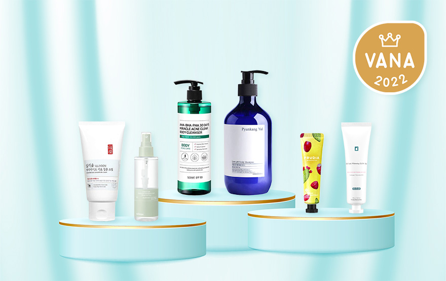 End-of-Year VANA Award 2022: 8 Best Korean Hair & Body Products of STYLEVANA 