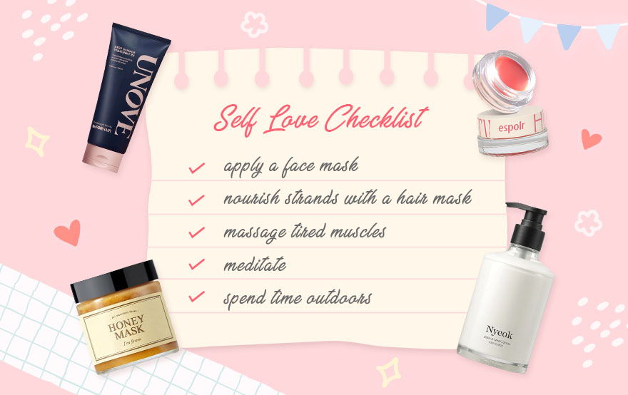 Head-to-Toe Self-Love Checklist to Appreciate Yourself This Valentine's Day