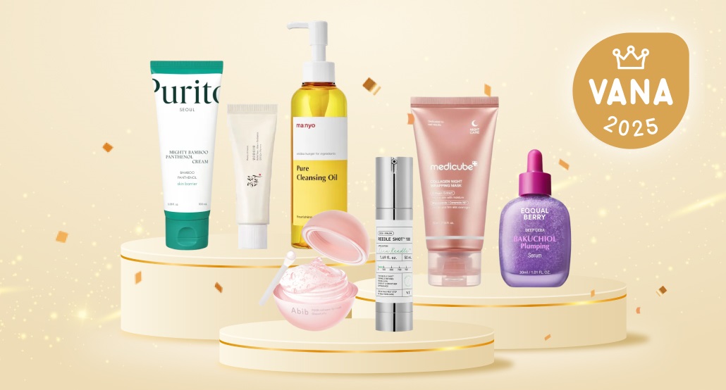 Year-End VANA Award 2025: 19 Best Korean Skincare Products of STYLEVANA