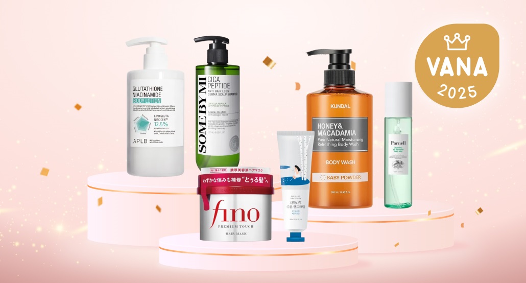 Year-End VANA Award 2025: 8 Best Asian Hair & Body Products of STYLEVANA