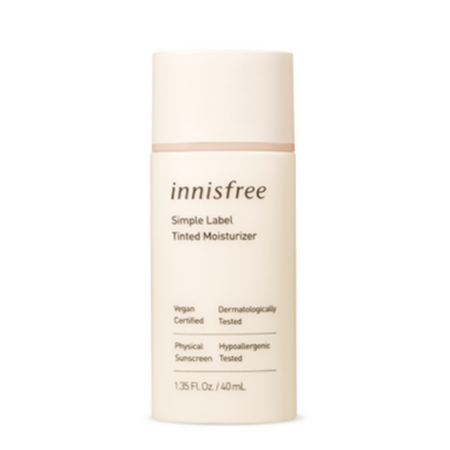Stylevana - Vana Blog - HwaHae Beauty Award 2020 Top Rated K-Beauty - innisfree - Simple Label Tinted Moisturizer
