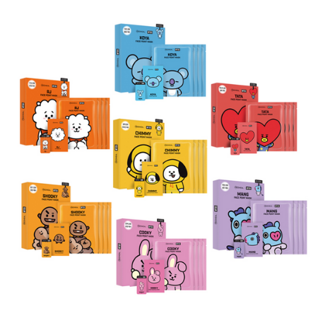 Stylevana - Vana Blog - Best Korean Skincare Sets Beauty Gifts &ndash; Mediheal BTS BT21 Mask