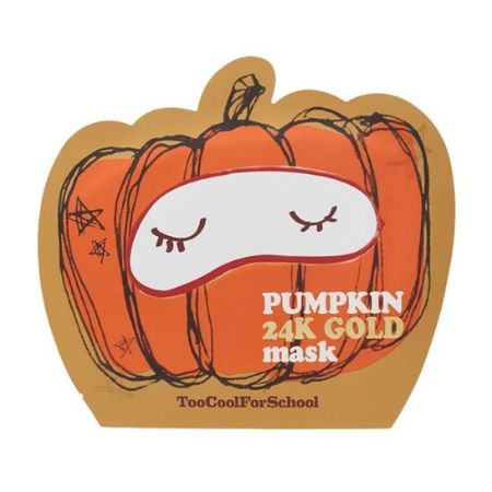 Too Cool For School - Pumpkin 24k Gold Mask