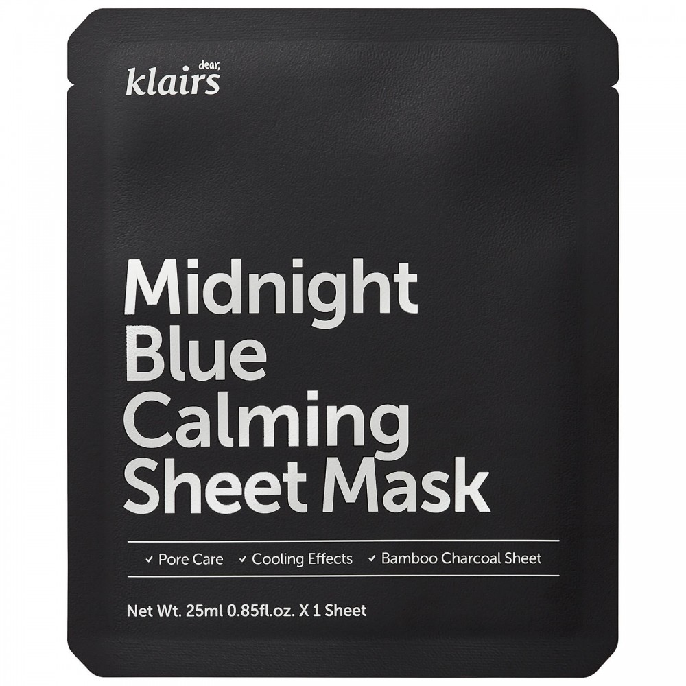 Dear, Klairs - Midnight Blue Calming Sheet Mask